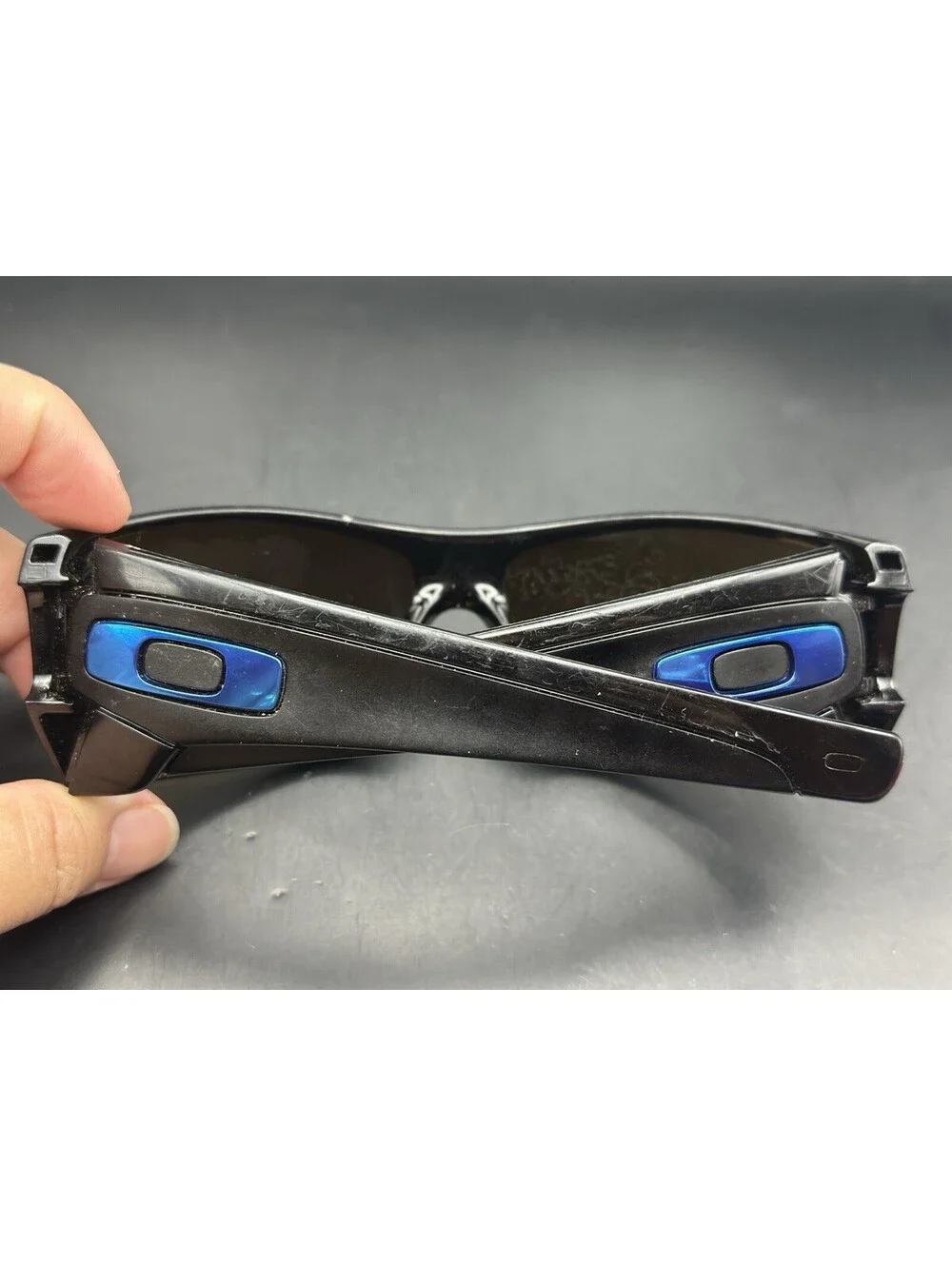 Oakley Batwolf Polished Black/Bronze Iridium Polarized Lenses